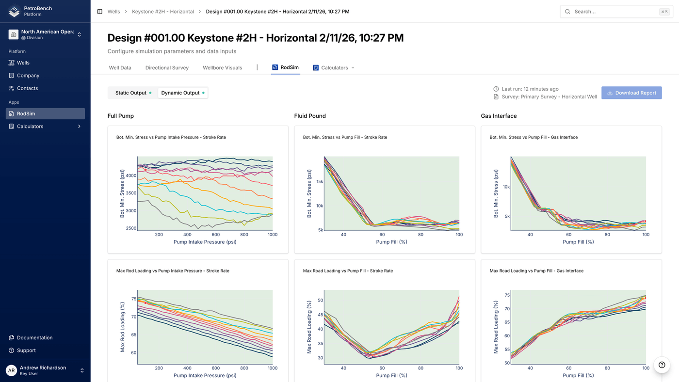 RodSim Dynamics Simulation Dashboard - Parallel Processing Interface